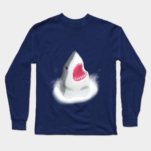 Shark face Long Sleeve T-Shirt